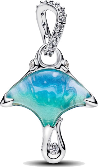 Pandora Charms i 925 sølv med djevelskate