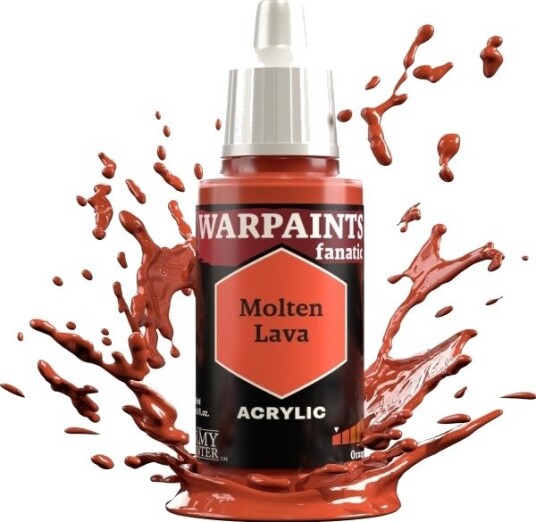 Army Painter The : Warpaints Fanatic Molten Lava