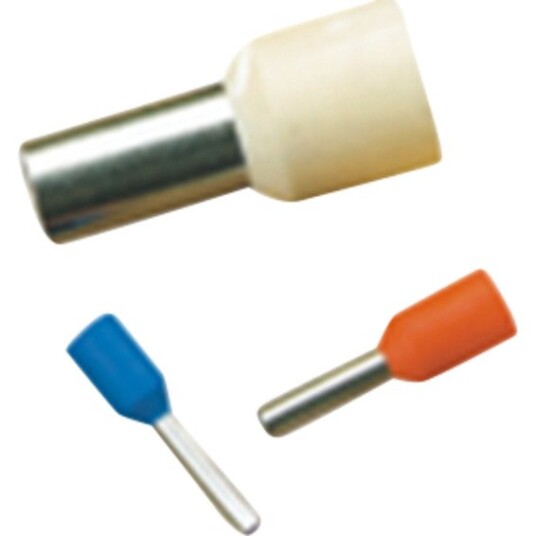 Namron Isolert Endehylse 10mm² Lengde 18mm 10 Stk
