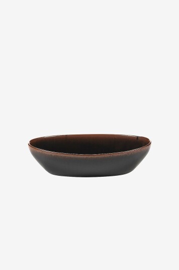 Serax   Skål oval OUT OF LINES BY UNCHARTED 2 pakning   Svart