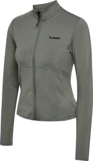 Hummel Hmlprima W Zip Blouse Grey L Hummel Hmlprima W Zip Blouse Grey L