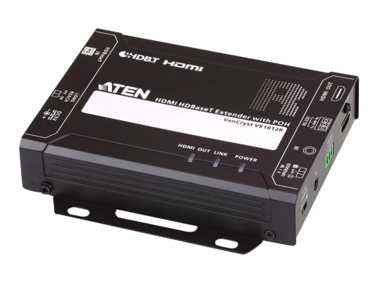 ATEN VanCryst VE1812R HDMI HDBaseT Mottaker for Video, Lyd og Infrarød, 100m