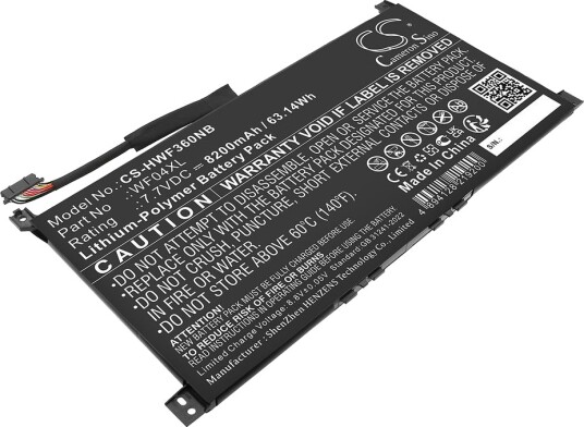 Batteri til HP ENVY X360 13-BF0000CI etc