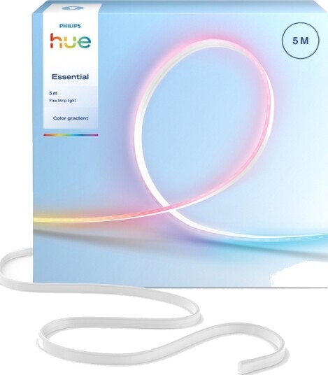 Philips Hue Essential Neon Flex lysstripe 5 meter Philips Hue Essential Neon Flex lysstripe 5 meter