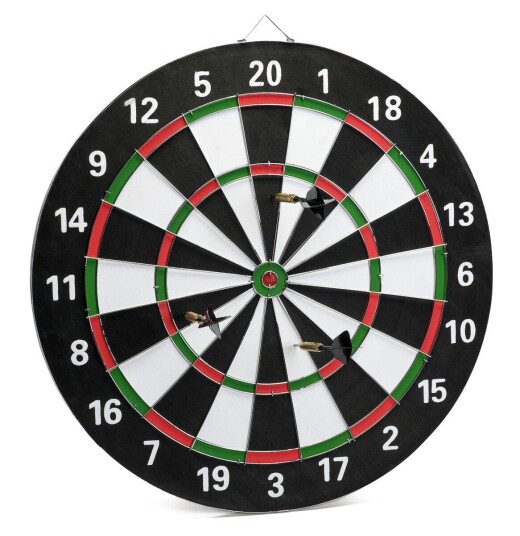 Vini Dartspill m/6 Piler 43cm