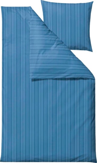 Södahl Sengetøy 140x200 cm 100 % damaskvevd bomullssatin Södahl Noble Ocean Blue