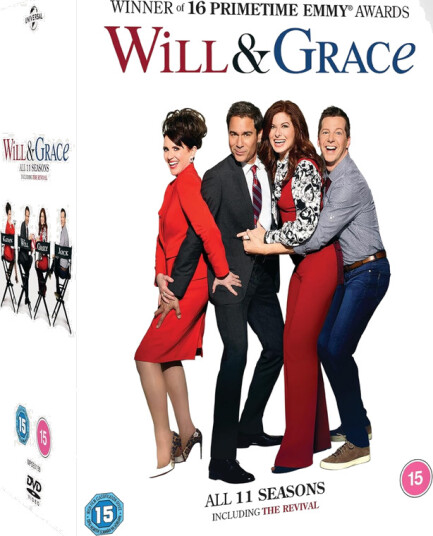 Will & Grace Den Komplette Serien DVD