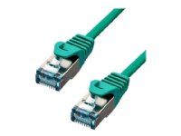 ProXtend - Koblingskabel - RJ-45 (hann) til RJ-45 (hann) - 15 m - 6 mm - S/FTP - CAT 6a - IEEE 802.3at - halogenfri, formstøpt, uten hindringer, flertrådet - grønn ProXtend - Koblingskabel - RJ-45 (hann) til RJ-45 (hann) - 15 m - 6 mm - S/FTP - CAT 6a - IEEE 802.3at - halogenfri, formstøpt, uten hindringer, flertrådet - grønn