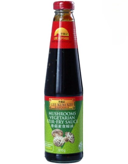 Mushrooms Vegetables Stir Fry Sauce Woksaus med Grønnsaker og Sopp Lee Kum Kee 510g Kina Mushrooms Vegetables Stir Fry Sauce Woksaus med Grønnsaker og Sopp Lee Kum Kee 510g Kina