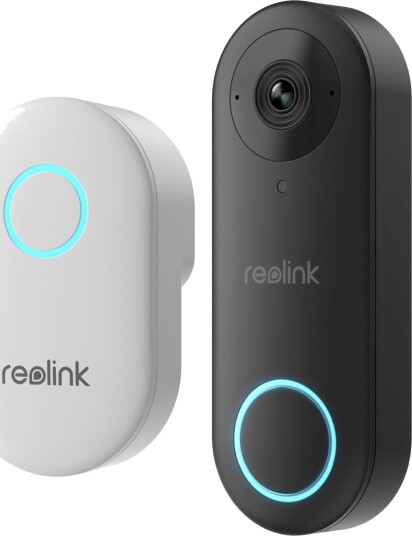Reolink Smart 2K+ WiFi Ringeklokke med Kamera - Sort Reolink Smart 2K+ WiFi Ringeklokke med Kamera - Sort