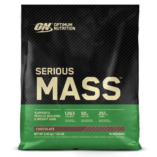 Optimum Nutrition Serious Mass Gainer 5455 g CHOCOLATE Optimum Nutrition Serious Mass Gainer 5455 g CHOCOLATE