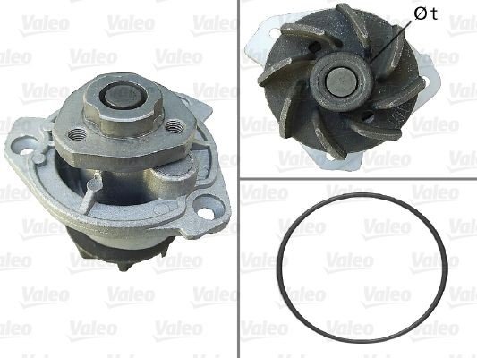 VALEO 506798 Vannpumpe
