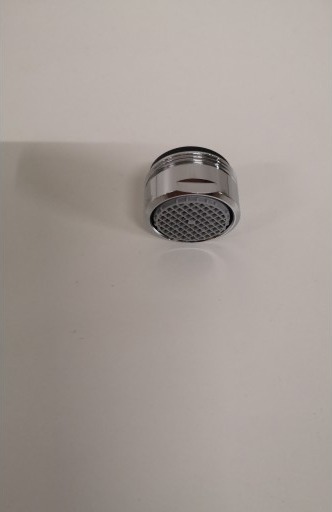 Vannbesparende luftblandedyse med lang levetid, krom, 24 mm chrome