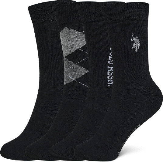 U.S. Polo Assn. Uspa Socks Box Bedford Men Black 43 46 U.S. Polo Assn. Uspa Socks Box Bedford Men Black 43 46