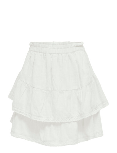 Kids Only Kogesther Ladder Tape Skirt Wvn White 158