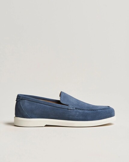 Loake Shoemakers Tuscany Suede Loafer Denim Loake Shoemakers Tuscany Suede Loafer Denim