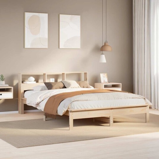  Sengeramme uten madrass 140x190 cm heltre furu 8721158409157