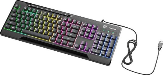 Onikuma G32 Gamingtastatur USB-A RGB Svart