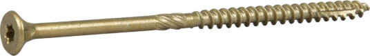 ESSVE ESSDRIVE 5 mm Treskrue med CorrSeal 100 mm - 100-pakning for Utendørs Bruk