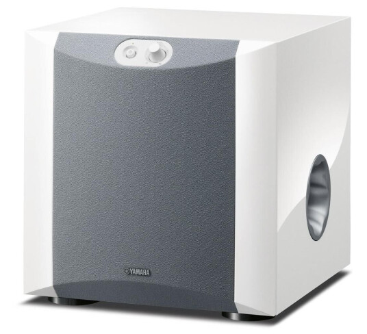 Yamaha NS-SW200 subwoofer - hvit piano 8" basselement, 130 watt Yamaha NS-SW200 subwoofer - hvit piano 8" basselement, 130 watt