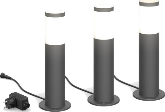 Philips GardenLink LV Utrecht Pedestal sett for hagebelysning 24W 3-pk Philips GardenLink LV Utrecht Pedestal sett for hagebelysning 24W 3-pk