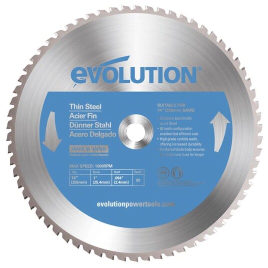 Evolution EV355ST Sagklinge 355 mm Maskintilbehør & forbruk