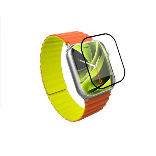 Mobile Origin Hybrid Skjermbeskytter for Apple Watch Series 10 46mm Svart
