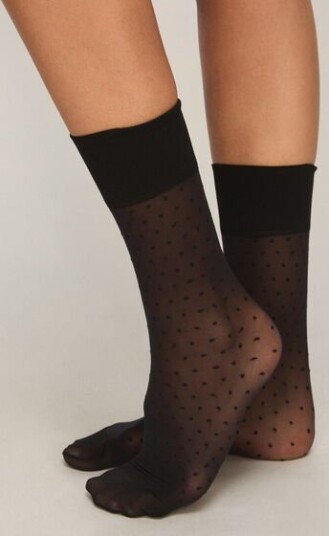 Hunkemöller Sheer Sokker Dots