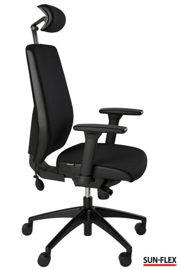 Kontorstol SUN-FLEX®OFFICECHAIR HB svart Kontorstol SUN-FLEX®OFFICECHAIR HB svart