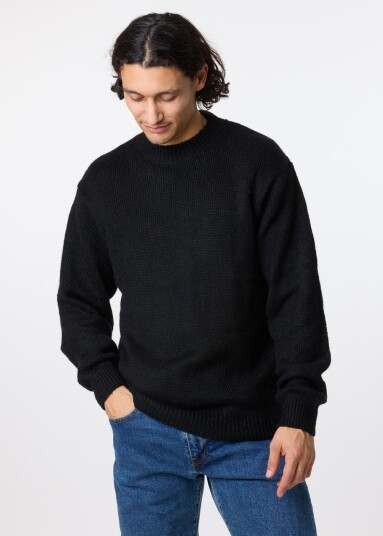 Sdhamandi Knit True Black Xl  Strikkede