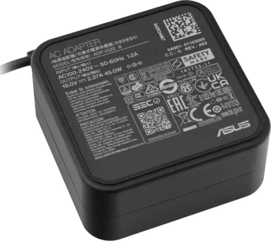 ASUS AC-adapter 45W 19V 2.37A 4.5mm 3-pinners 0A001-01103400