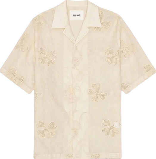 Nn07 Herre Skjorter Beige S,