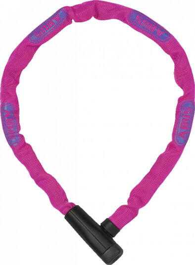 Sykkellås ABUS Steel-O-Chain 5805K/75 Pink
