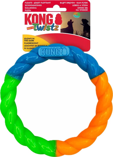 Kong Twistz High-Viz Ring Small 18 cm