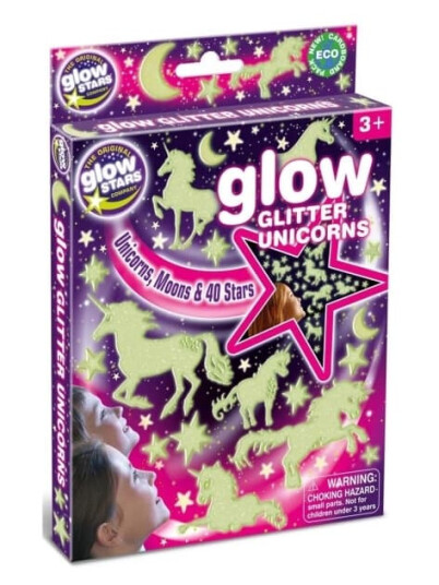 Brainstorm Glow Glitter Unicorns