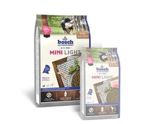 Bosch Mini Light Tørfoder Til Hunde 2.5 kg Bosch Mini Light Tørfoder Til Hunde 2.5 kg