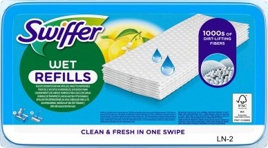 Swiffer Gulvrengjøringskluter Wet Citrus 24 pakning