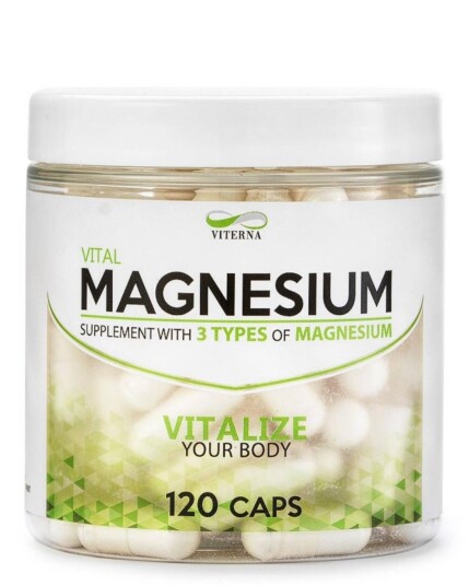 Viterna Magnesium 120 caps (50g)