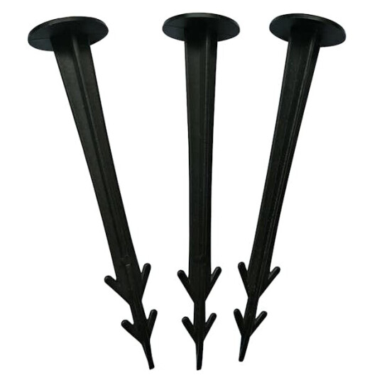 Green It Jordspyd for Ugressduk 20-pack - 11 cm, Svart Green It Jordspyd for Ugressduk 20-pack - 11 cm, Svart