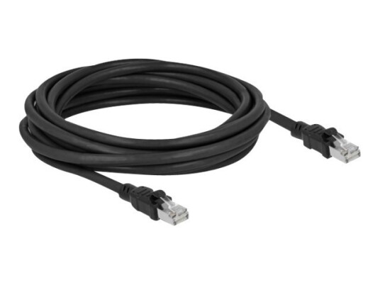 Delock Nettverkskabel Rj45 Cat.6A F/Utp Med Innvendig Metallkappe 5 M Delock Nettverkskabel Rj45 Cat.6A F/Utp Med Innvendig Metallkappe 5 M