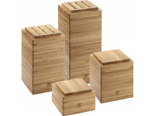 Zwilling 35101-400-0 Oppbevaringssett, Bambus, 4 Deler.