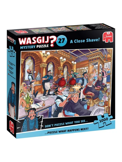 Wasgij Mystery 27 A Close shave! 1000 Wasgij Mystery 27 A Close shave! 1000