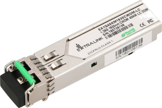 Extralink EX.13605 SFP-modul Fiberoptisk 1.25G 1530nm 40km LC