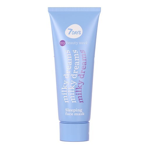 7DAYS MY BEAUTY WEEK Sleeping Face Mask MILKY DREAMS 80 ml 7DAYS MY BEAUTY WEEK Sleeping Face Mask MILKY DREAMS 80 ml