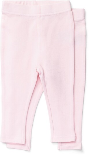 Tiny Treasure Lexi Leggings 2-Pack Pink 62 Tiny Treasure Lexi Leggings 2-Pack Pink 62