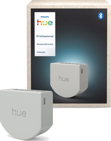 Philips Hue Av-Bryter 6A 2C B Eu På/ Trådbundet 2 Kanaler Philips Hue Av-Bryter 6A 2C B Eu På/ Trådbundet 2 Kanaler