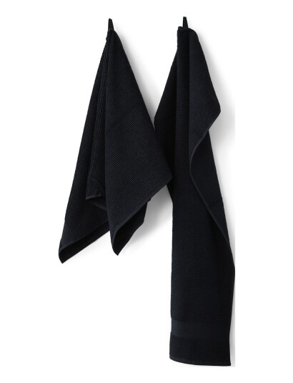 compliments Slow Towel 50X100 Cm - Black - 50X100CM