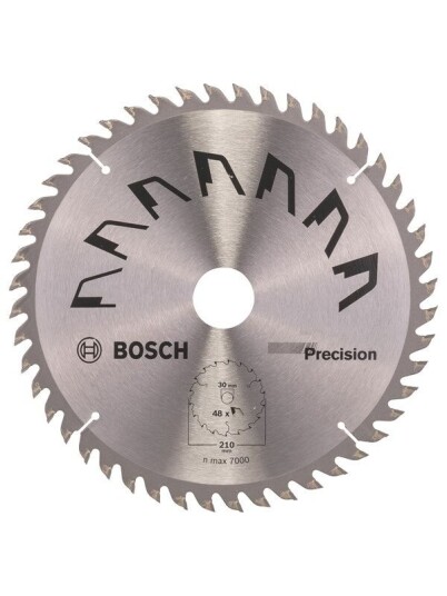 Bosch Sirkelsagblad PRECISION D= 210 mm borediameter= 30 mm T= 48
