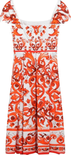 Dolce & Gabbana Dame Kjoler Oransje L,