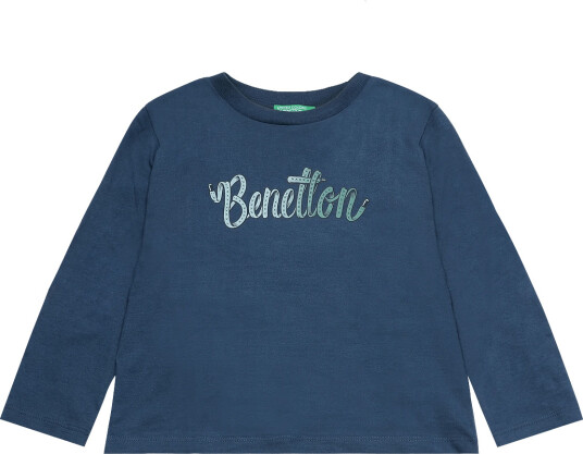 United Colors of Benetton T Shirt L/S   Blue   116